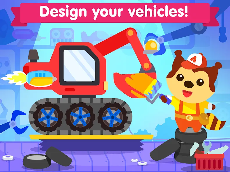Car games for toddlers & kids [МОД Бесконечные деньги] Screenshot 4