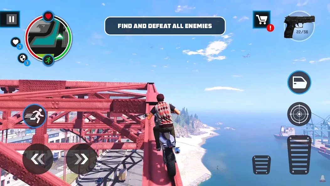 Gangster City: Thug King (Гэнгстер Сити) [МОД Mega Pack] Screenshot 1