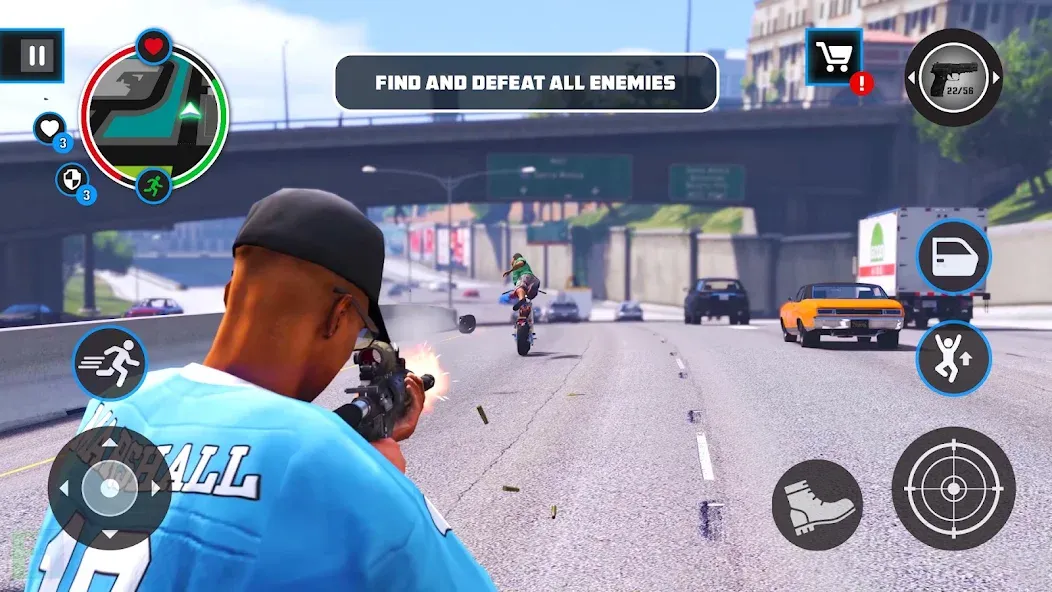 Gangster City: Thug King (Гэнгстер Сити) [МОД Mega Pack] Screenshot 3