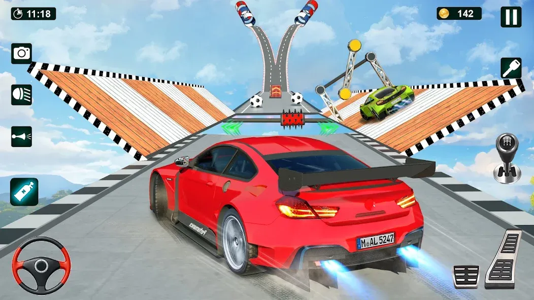 GT Car Stunt 3D: Ramp Car Game [МОД Mega Pack] Screenshot 4