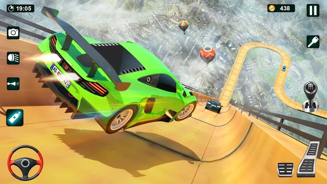 GT Car Stunt 3D: Ramp Car Game [МОД Mega Pack] Screenshot 5