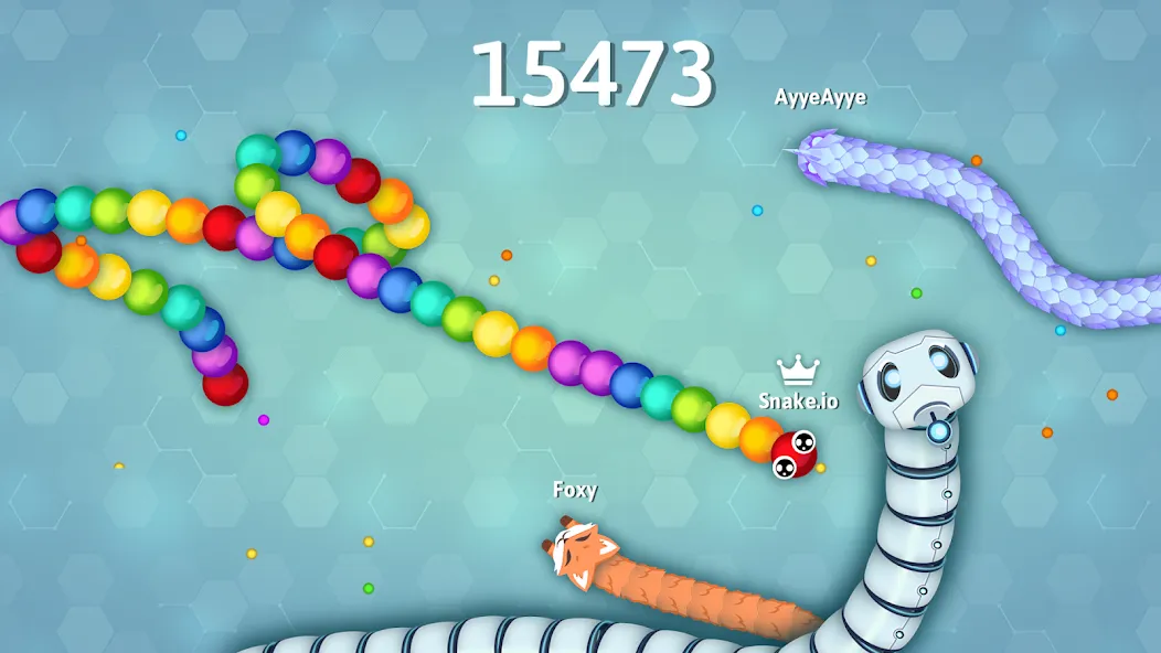 Snake.io - Fun Snake .io Games [МОД Меню] Screenshot 2