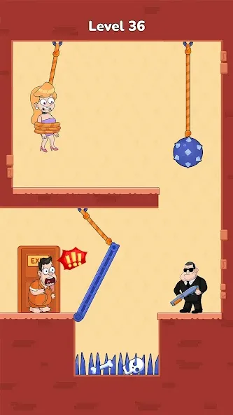 Cut Master: Fun Rope Cut Game (Кат зе Роуп) [МОД Бесконечные монеты] Screenshot 1