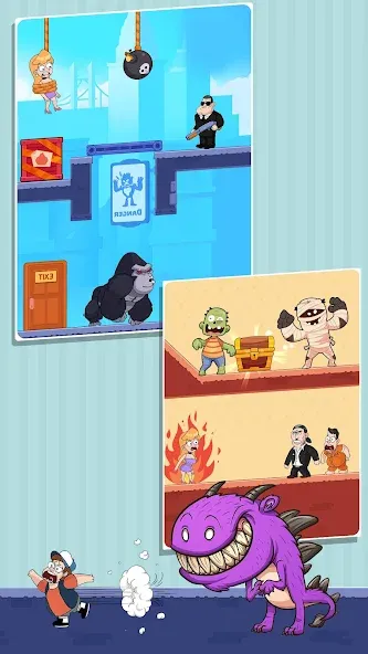 Cut Master: Fun Rope Cut Game (Кат зе Роуп) [МОД Бесконечные монеты] Screenshot 4