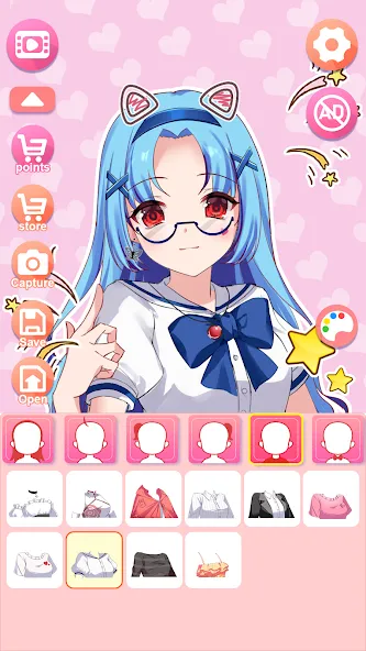 Viya Avatar Maker:emoji (Вия Аватар Мейкер) [МОД Menu] Screenshot 4