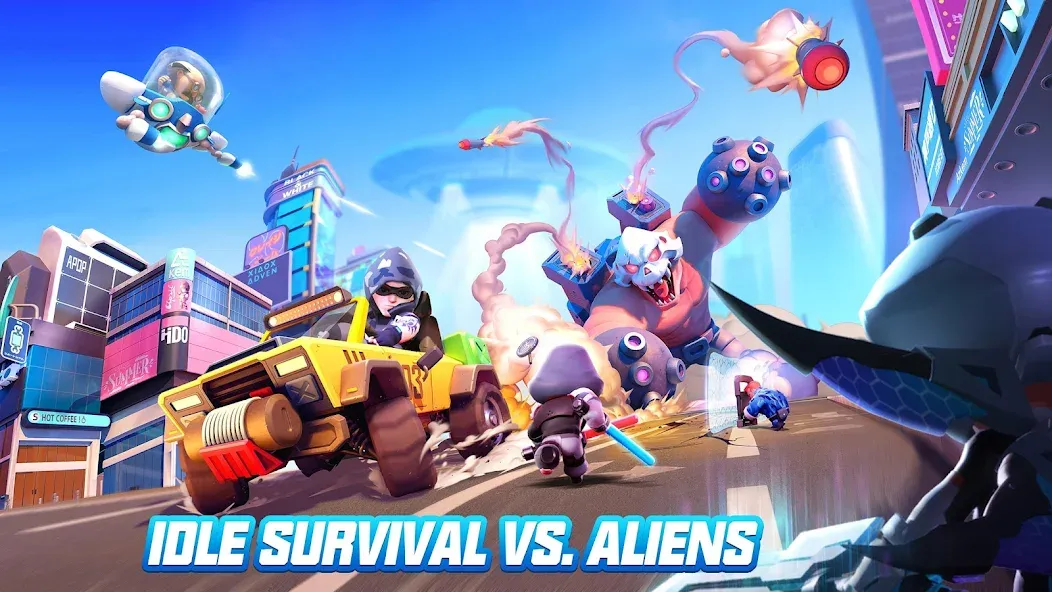 Idle Survivors: Last Stand (Айдл Сурвайворс) [МОД Menu] Screenshot 1