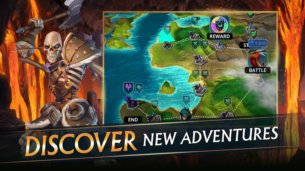 Puzzle Quest 3 - Match 3 RPG (Пазл Квест 3) [МОД Много денег] Screenshot 2