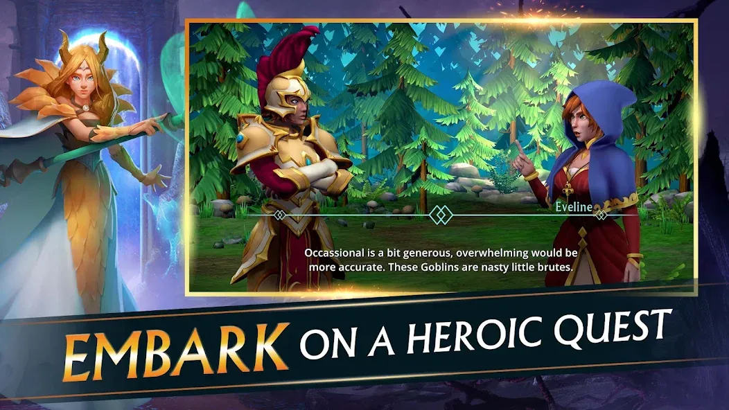 Puzzle Quest 3 - Match 3 RPG (Пазл Квест 3) [МОД Много денег] Screenshot 5