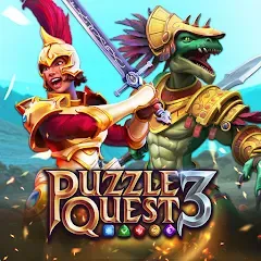 Скачать взломанную Puzzle Quest 3 - Match 3 RPG (Пазл Квест 3)  [МОД Много денег]