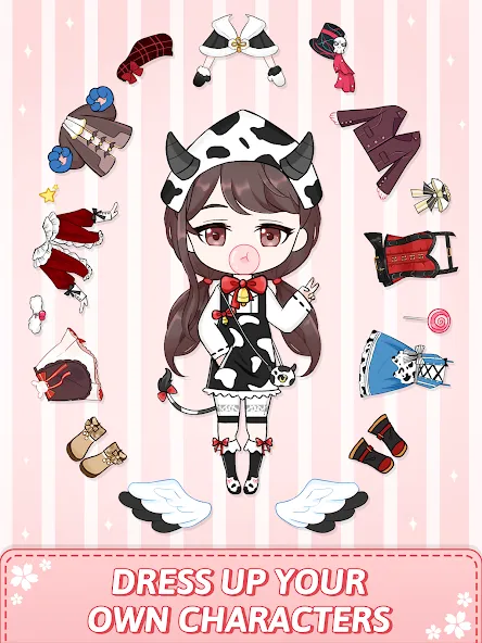 Vivi Story - Dress Up Game (Виви Стори) [МОД Бесконечные монеты] Screenshot 4