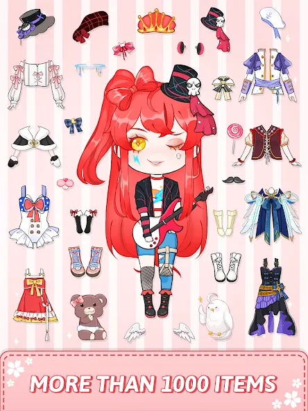 Vivi Story - Dress Up Game (Виви Стори) [МОД Бесконечные монеты] Screenshot 5