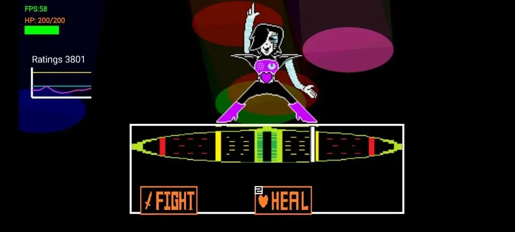 BattleTale boss fight fangame (Батлтейл боссбитва фэнгейм) [МОД Много денег] Screenshot 4