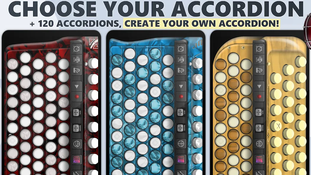 Accordion Chromatic Button (Аккордеон с хроматическими кнопками) [МОД Бесконечные деньги] Screenshot 2
