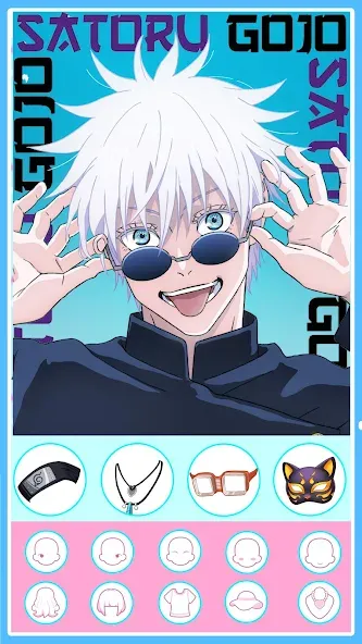 Anime Avatar Maker 2: Dress Up (Долл Аниме Аватар Мейкер Гейм) [МОД Unlocked] Screenshot 1