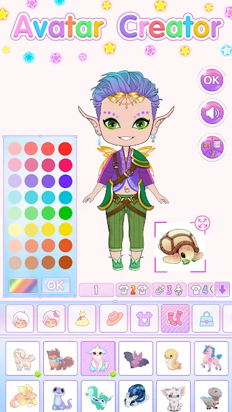 Chibi Doll Dress Up Games [МОД Menu] Screenshot 4