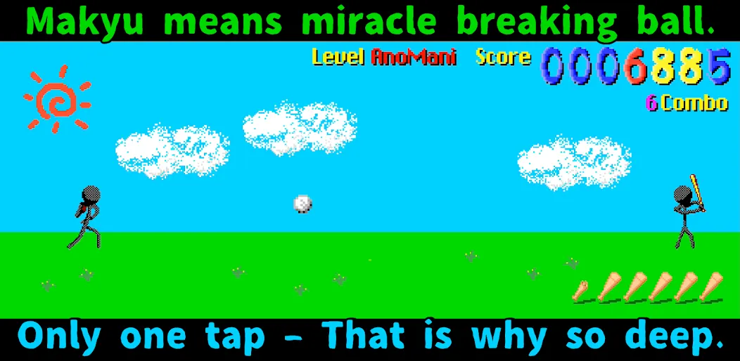 Makyu-san: Casual Batting Game (Макью) [МОД Бесконечные монеты] Screenshot 1