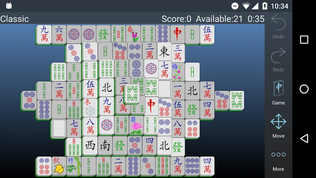 Mahjongg Builder [МОД Много денег] Screenshot 2