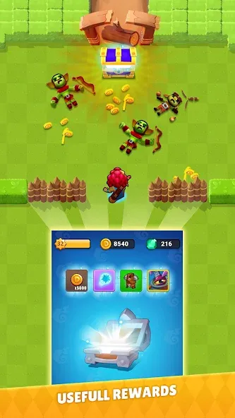 Dragono: Archer's Fire & Magic (Драгоно) [МОД Меню] Screenshot 3