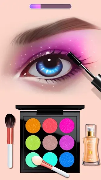 Makeup Kit - Color Mixing [МОД Unlocked] Screenshot 3
