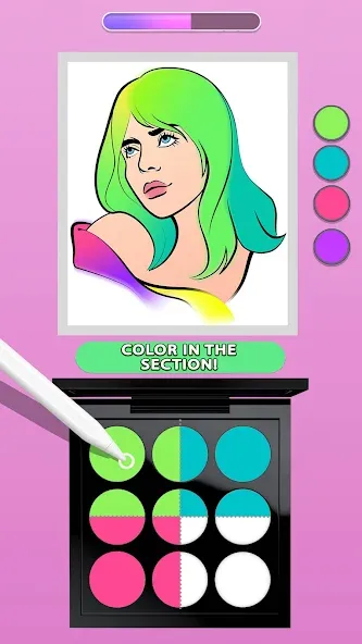 Makeup Kit - Color Mixing [МОД Unlocked] Screenshot 4