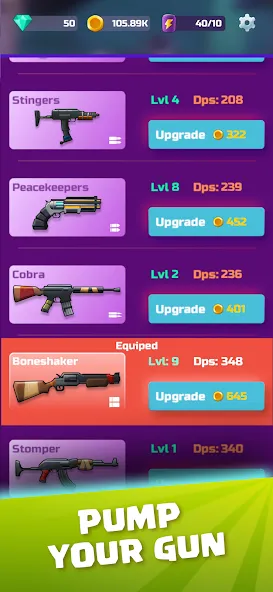 A4 vs Zombies - ZomBattle [МОД Все открыто] Screenshot 2