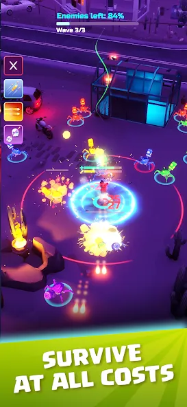 A4 vs Zombies - ZomBattle [МОД Все открыто] Screenshot 4