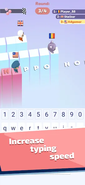 A4 Typer - Play and increase y [МОД Mega Pack] Screenshot 1