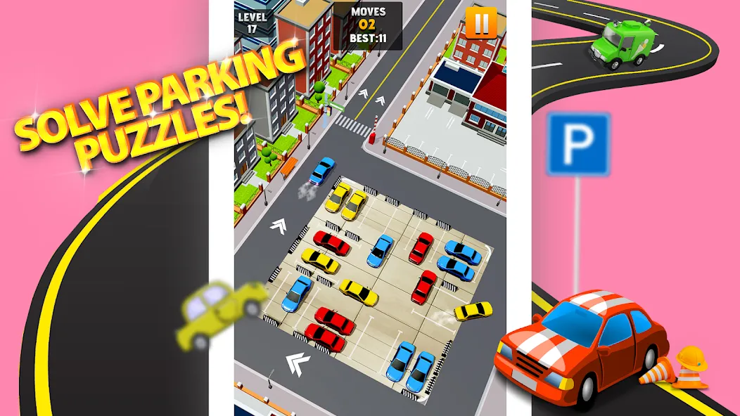 Park Master: Car Parking Jam (Парк Мастер) [МОД Unlocked] Screenshot 5