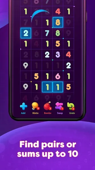 Numberzilla: Number Match Game (Намберзилла) [МОД Menu] Screenshot 3