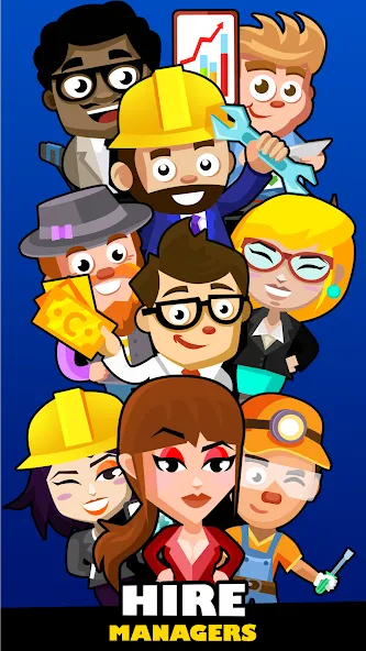 Idle Smartphone Tycoon Factory (Смартфон Фабрика Айдл Тайкун) [МОД Mega Pack] Screenshot 3