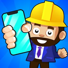 Взлом Idle Smartphone Tycoon Factory (Смартфон Фабрика Айдл Тайкун)  [МОД Mega Pack]