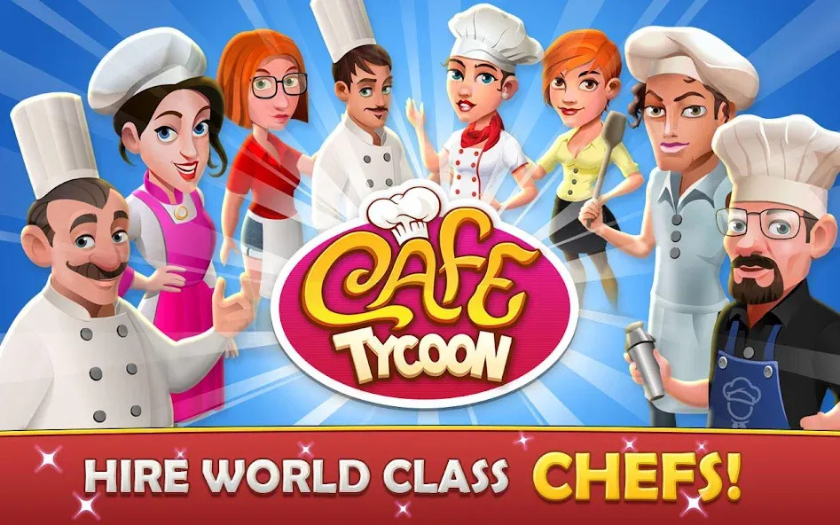 Cafe Tycoon – Cooking & Fun [МОД Много денег] Screenshot 2