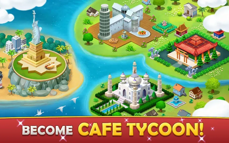 Cafe Tycoon – Cooking & Fun [МОД Много денег] Screenshot 5