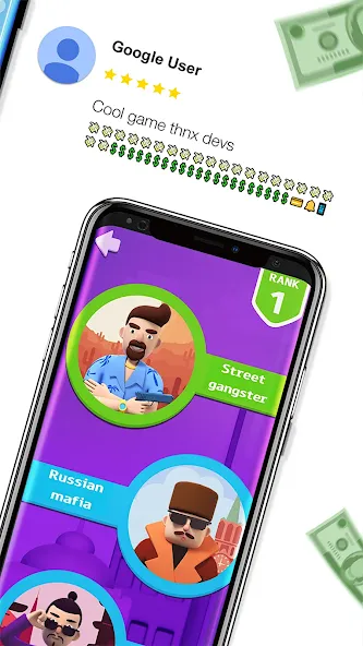 Money cash clicker [МОД Unlimited Money] Screenshot 3