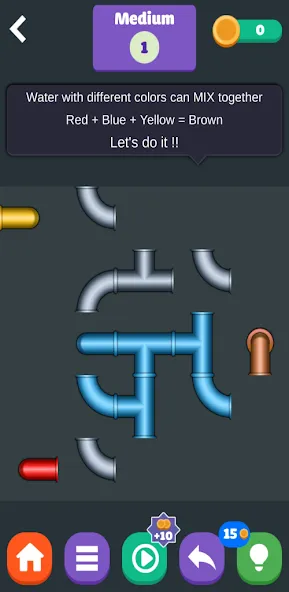 Color Plumber (Цолор Пламбер) [МОД Unlimited Money] Screenshot 2