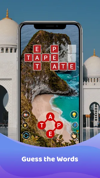 Word Game : Crossword (Кроссворд) [МОД Много монет] Screenshot 3