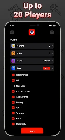 Spy - Board Party Game [МОД Меню] Screenshot 3