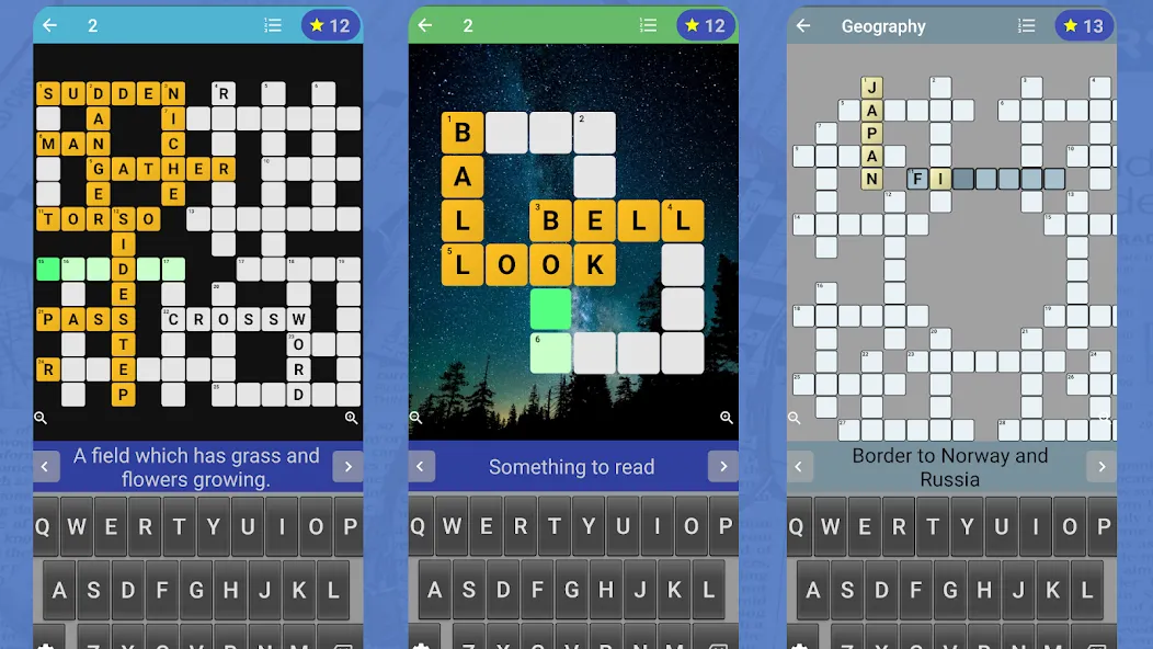 English Crossword puzzle (Английский кроссворд) [МОД Все открыто] Screenshot 1