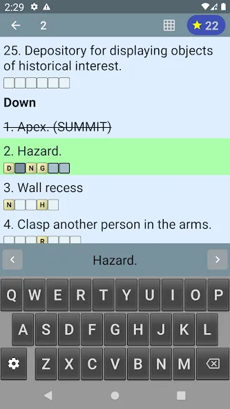 English Crossword puzzle (Английский кроссворд) [МОД Все открыто] Screenshot 5