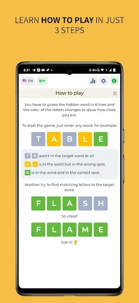 Wordly - Daily Word Game [МОД Много монет] Screenshot 2