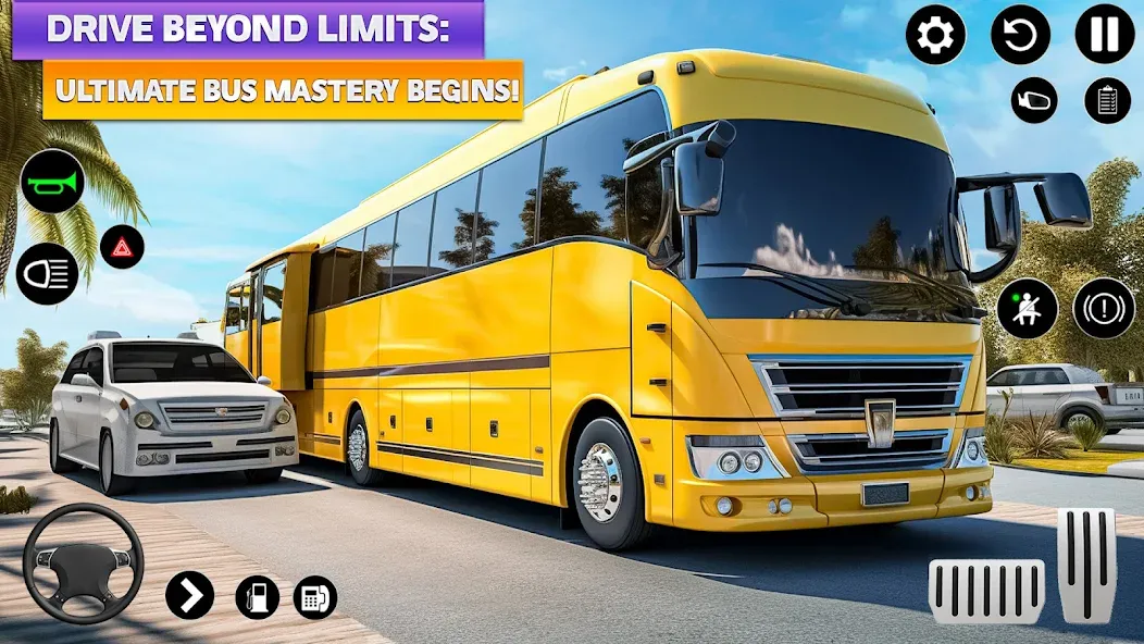 Ultimate Bus Driving Simulator (Ультимативный симулятор вождения автобуса) [МОД Все открыто] Screenshot 2