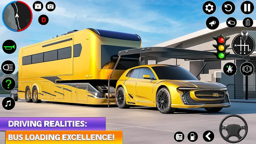 Ultimate Bus Driving Simulator (Ультимативный симулятор вождения автобуса) [МОД Все открыто] Screenshot 4