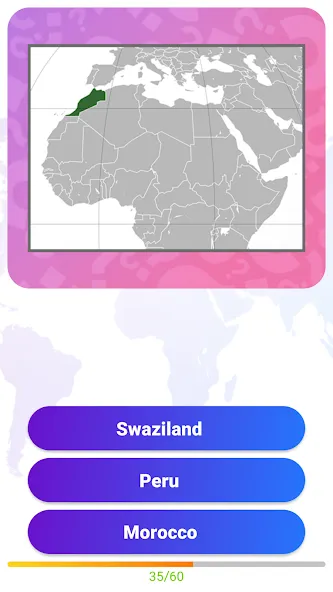 World Geography Quiz Game [МОД Бесконечные монеты] Screenshot 3