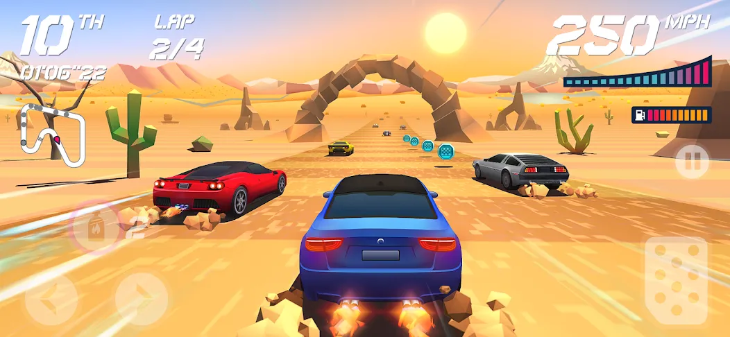 Horizon Chase – Arcade Racing (Хорайзон Чейс) [МОД Бесконечные деньги] Screenshot 5