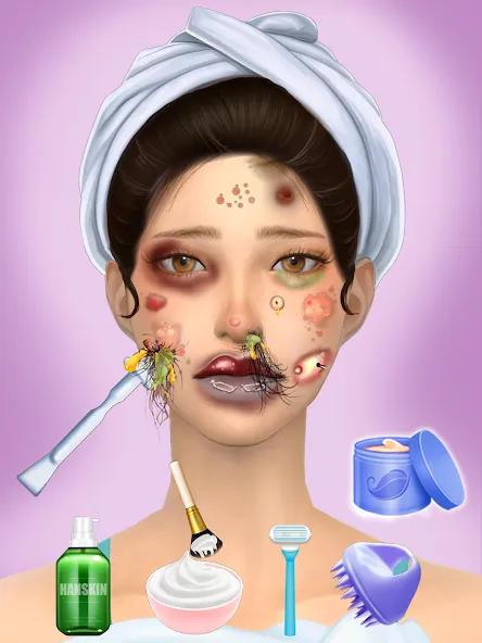 Waxing Spa ASMR Makeover Salon [МОД Unlocked] Screenshot 1