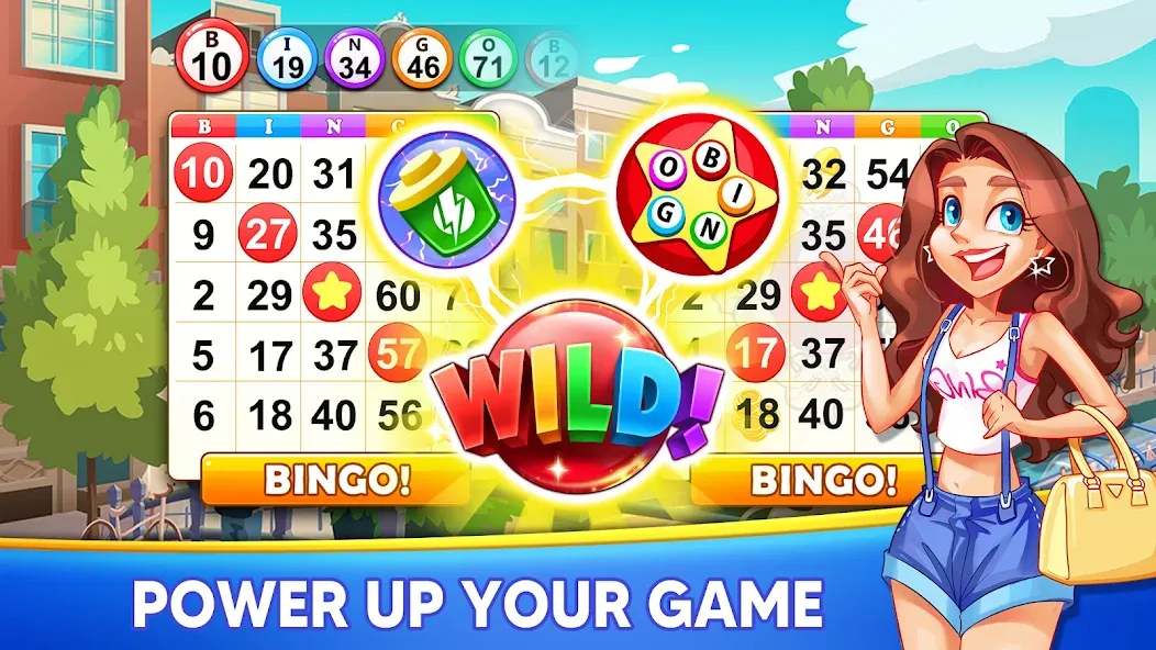 Bingo Holiday: Live Bingo Game [МОД Бесконечные монеты] Screenshot 3