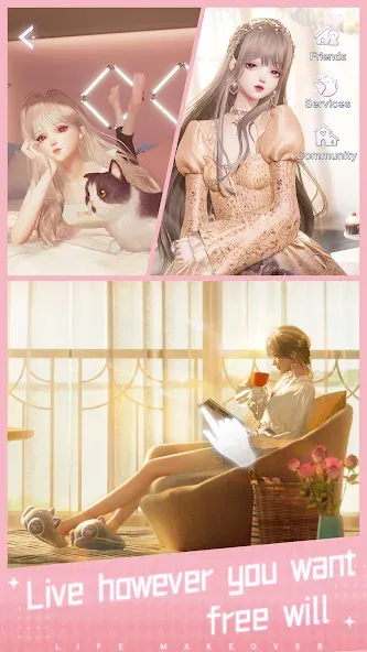 Life Makeover (Лайф мейковер) [МОД Menu] Screenshot 2