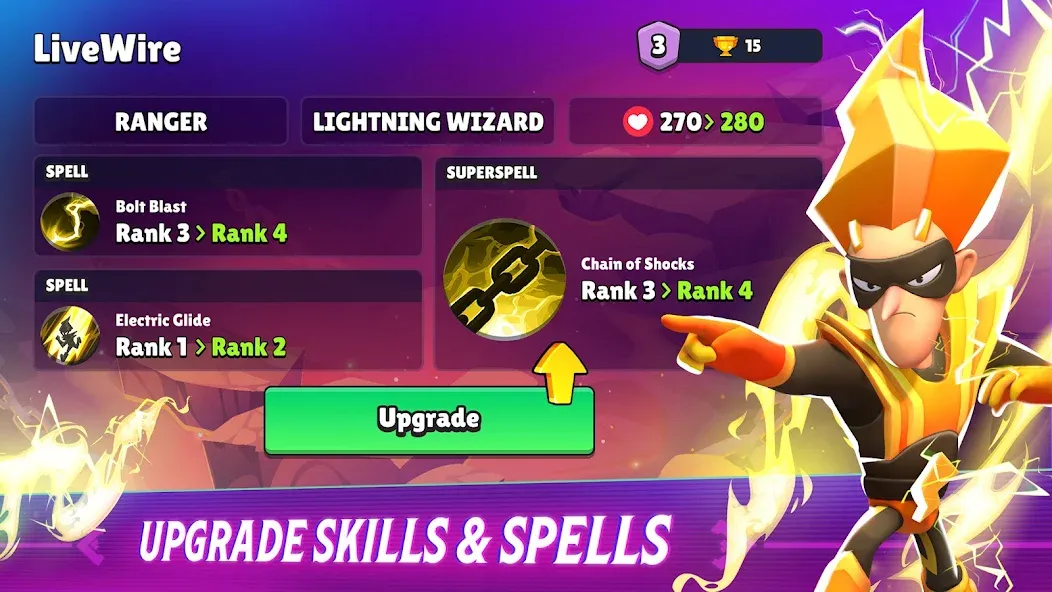 Loot Mage Trials: Battle Games (Лут Маг Испытания) [МОД Много монет] Screenshot 3