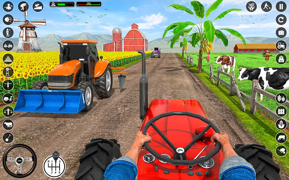 Tractor Farming: Tractor Games (Тракторное хозяйство) [МОД Все открыто] Screenshot 1