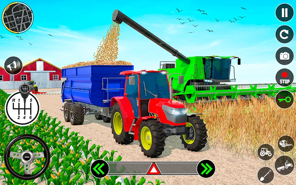 Tractor Farming: Tractor Games (Тракторное хозяйство) [МОД Все открыто] Screenshot 3